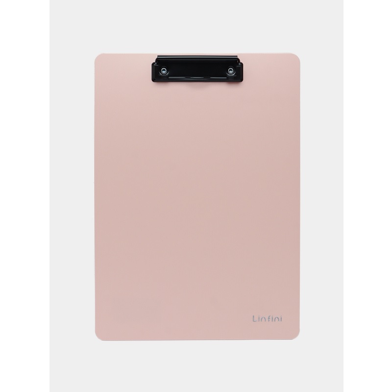 Планшет А4 Deli, пластик, розовый