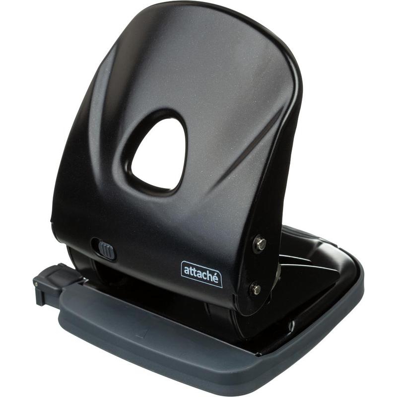 Дырокол на  30л. Attache Power,  черный