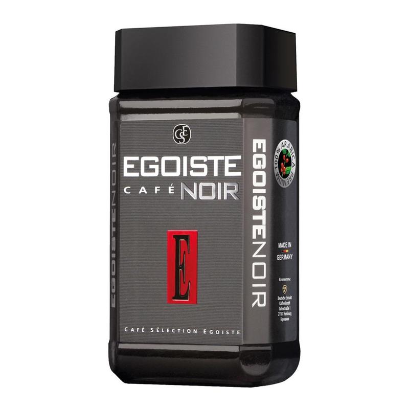 Кофе стекло 100гр Эгоист Noir, раствор./12
