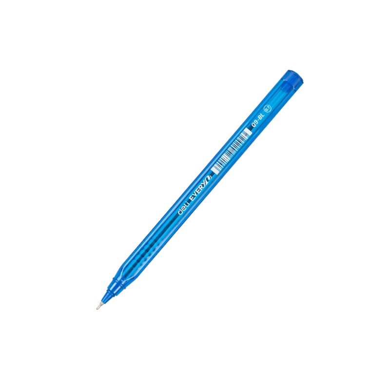 Ручка шар. син. 1.0мм Deli Every, корп. синий