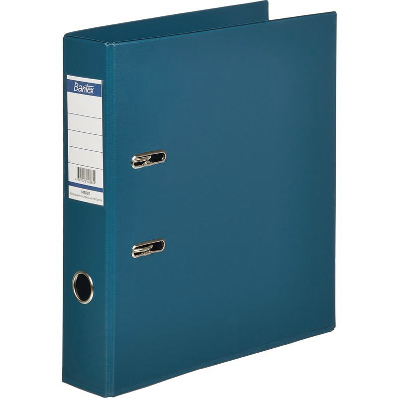 Регистратор 70 мм. Strong Line (тип Bantex) тем.синий/20