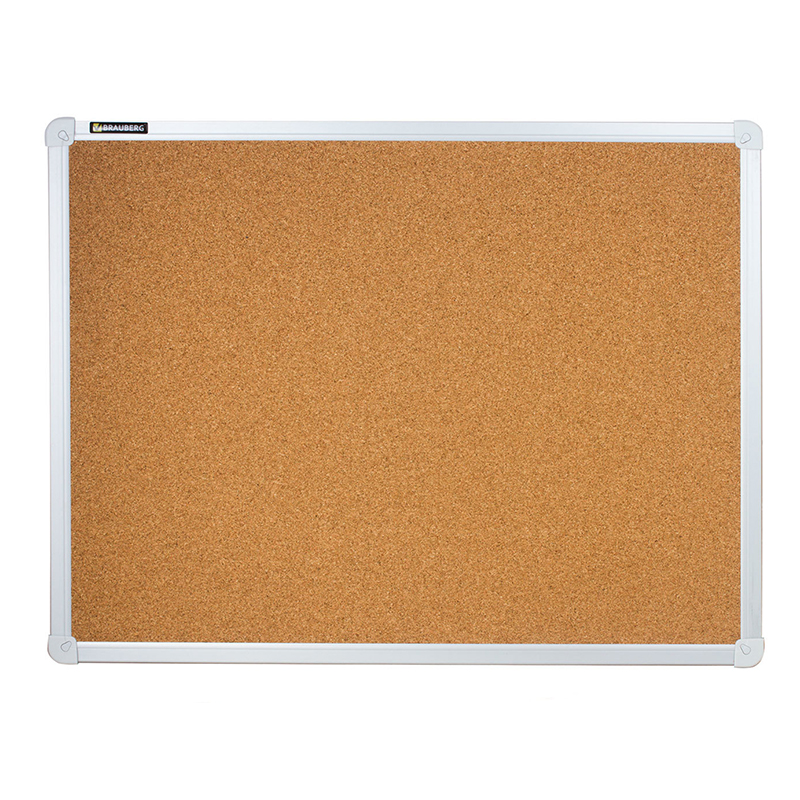 Доска пробковая   45х 60 см, Brauberg, алюмин. рама