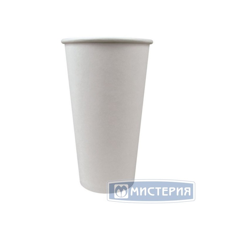 М/Стакан бумажный (0,45) (50шт.) БЕЛЫЙ