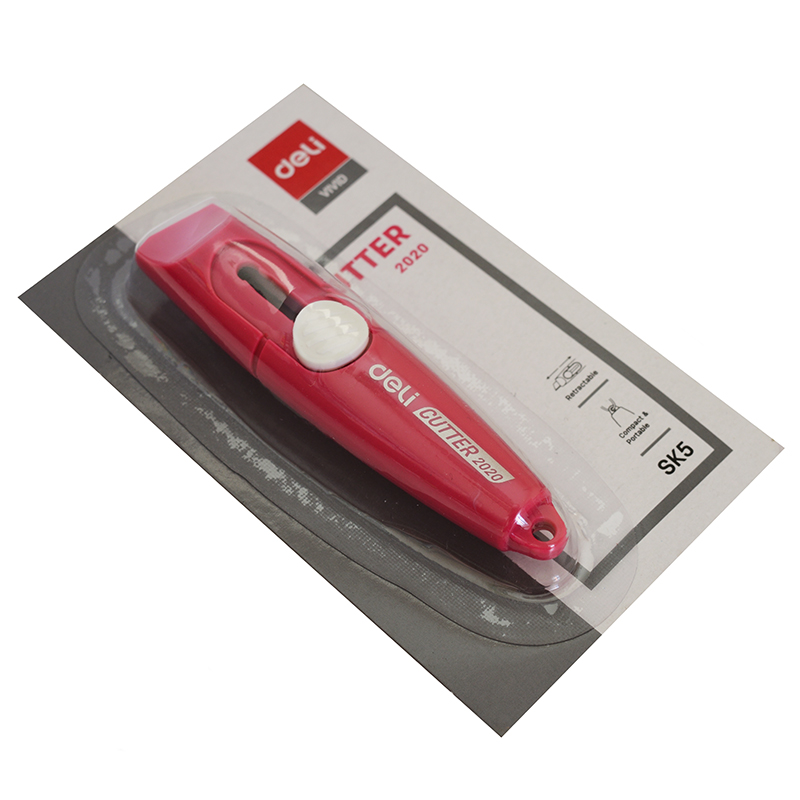 Нож д/бум  9мм. МИНИ Deli Vivid Mini/24