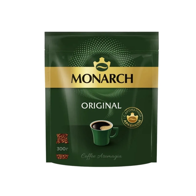 Кофе пакет 300гр Якобс Монарх/9