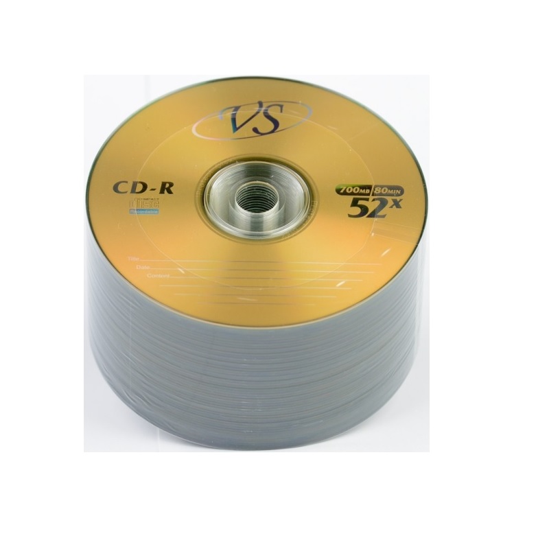 Диск CD-R 700 Mb 52x VS Bulk/50 шт, VSCDRB5003