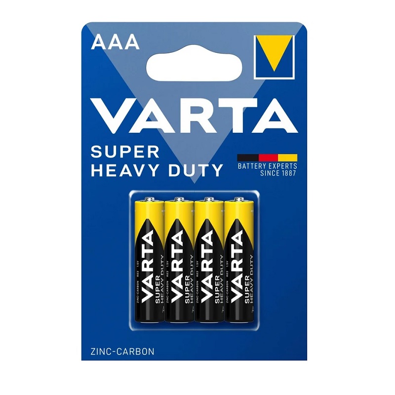 Эл.пит. ААА/(alkaline) VARTA SUPERLIFE, блистер  4 шт.48
