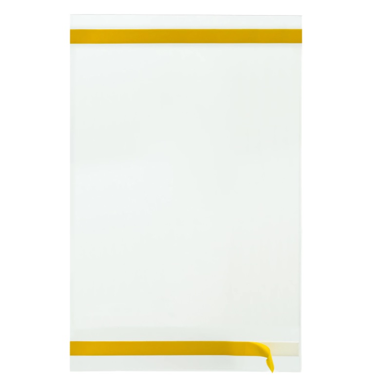 Карман настенный самокл. 297х210мм, А4 (1шт.), пластик, вертикал., на скотче/10