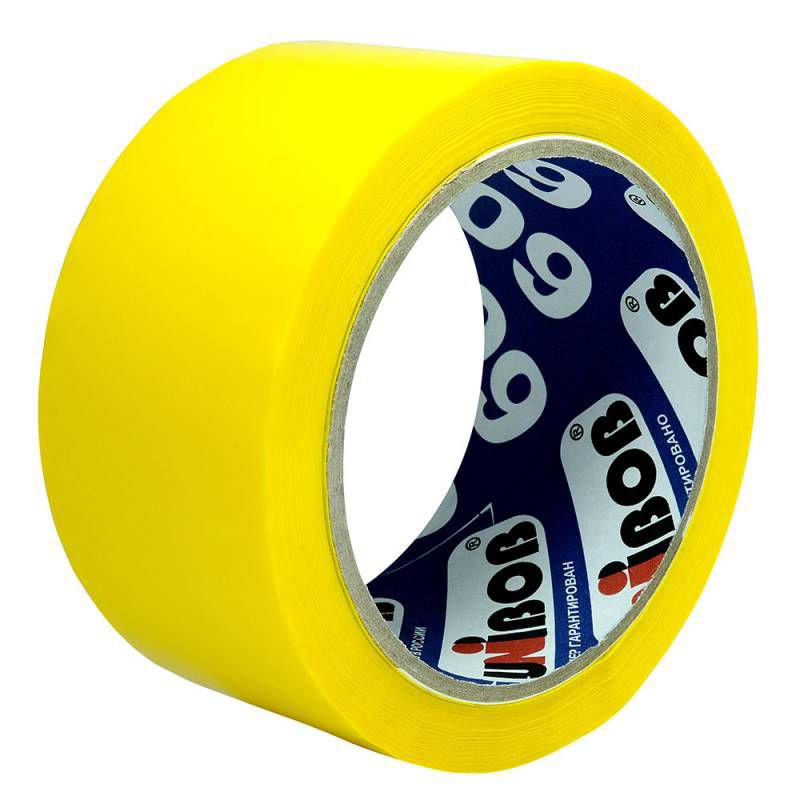 Скотч желтый 48 мм.*66 м UNIBOB/36