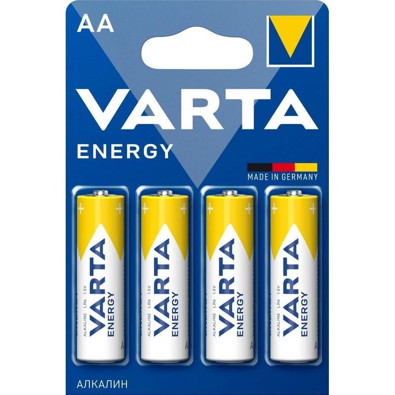 Эл.пит. АА/(alkaline) VARTA ENERGY, блистер  4 шт./40