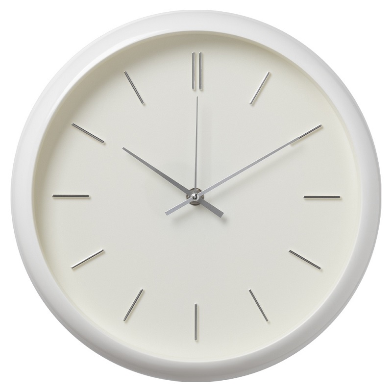 Часы настенные круг "Рубин. Классика" 30см., белый