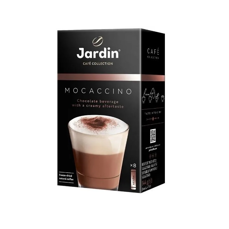 Кофе Жардин Мокачино 3 в 1 18г*8п, раств./10 