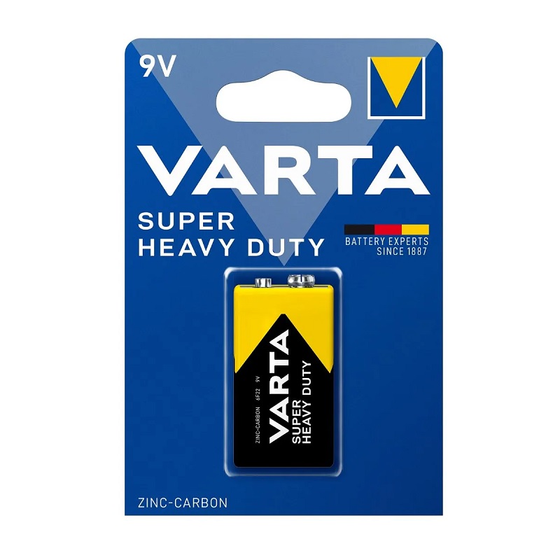 Эл.пит. 6F22 9V/(alkaline) VARTA SuperLife  1 шт./10