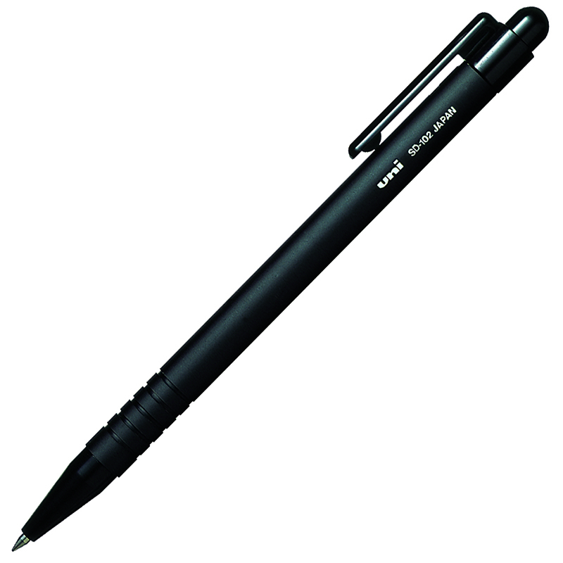 Ручка ш. авт. черн. 0,7мм Uni-Ball SD-102