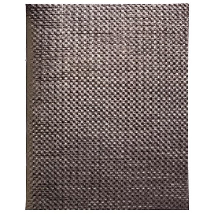 Тетрадь  А5  48л. кл. скоба "Хатбер"бумвинил, Metallic коричневая