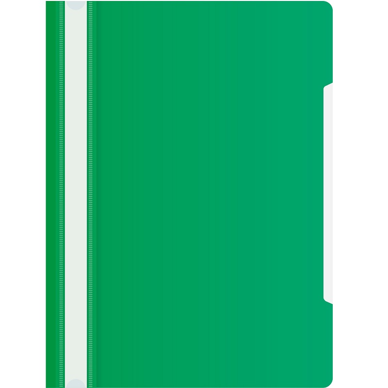 Папка скоросш.пл.тон.зеленый/20