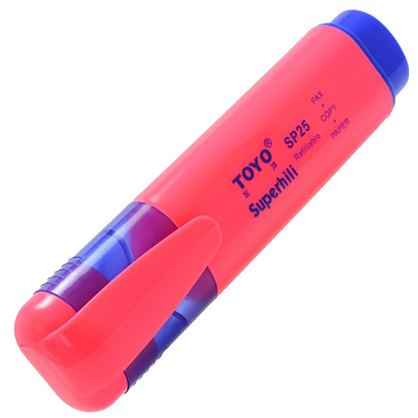 Текст.-маркер TOYO, красн./10