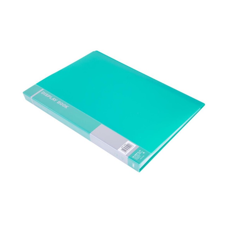 Папка с мультиф. 40 л. Deli, 0,75мм, зеленая