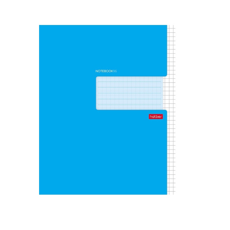 Тетрадь  А5  96л. кл. скоба "Хатбер" Синяя