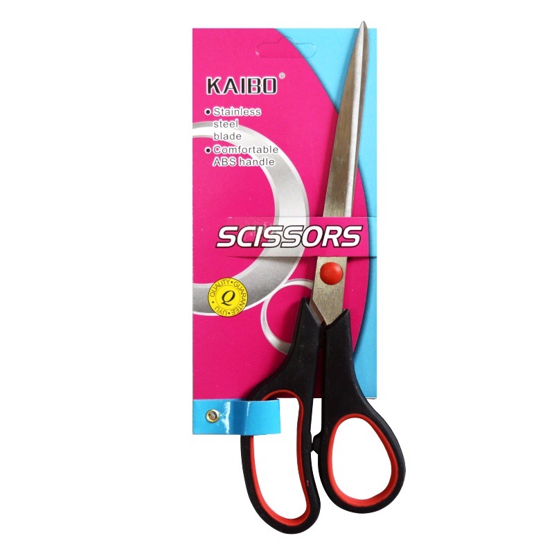 Ножницы 235мм/100мм. KAIBO, ассорти/24