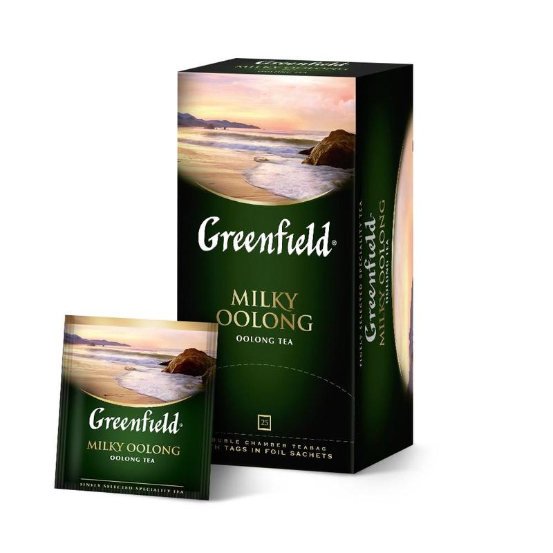Чай  25 пак. Гринфилд Milky Oolong 2.0г., зеленый/10