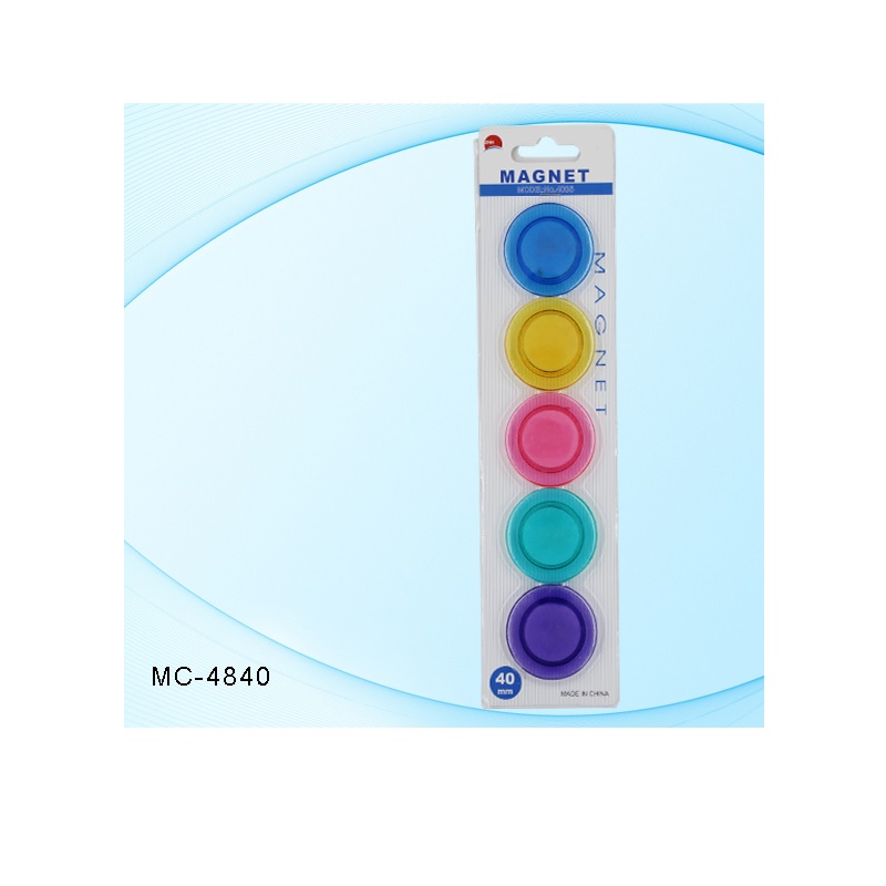 Магнит  05 шт. 40мм Basir, цветные