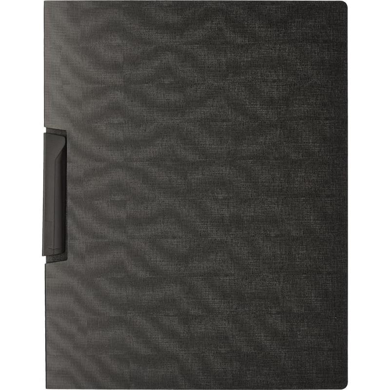 Папка с клипом Attache, А4, черная