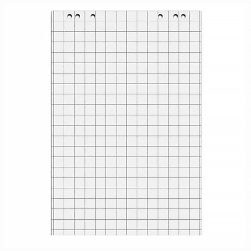 Блокнот для флип-чарта 67,5*98 Attache, бел. кл. 20л., 80гр./5