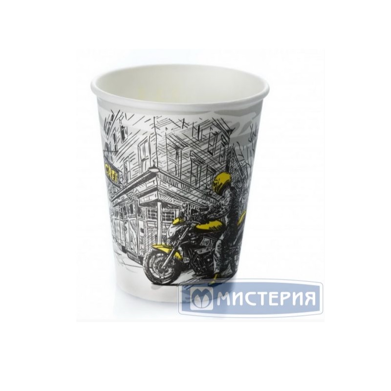 М/Стакан бумажный (0,25) (50шт.) диз. Big Citi Life