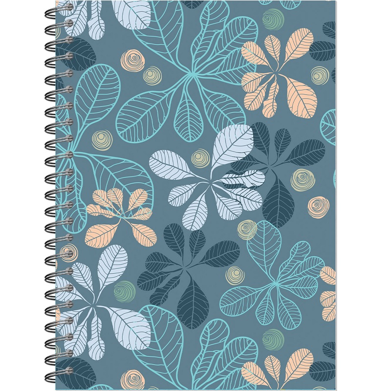 Тетрадь  А5  96л. кл. спир. Полином "Принты" 