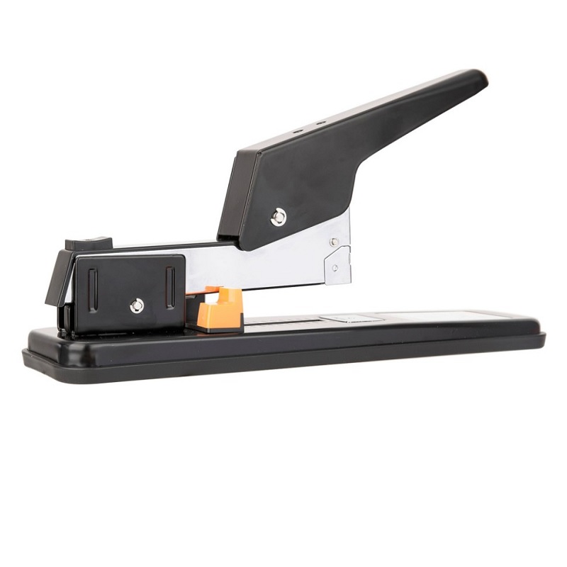 Степлер мощ. до 60л. №23/6-23/10 "Deli", 100 скоб, черный