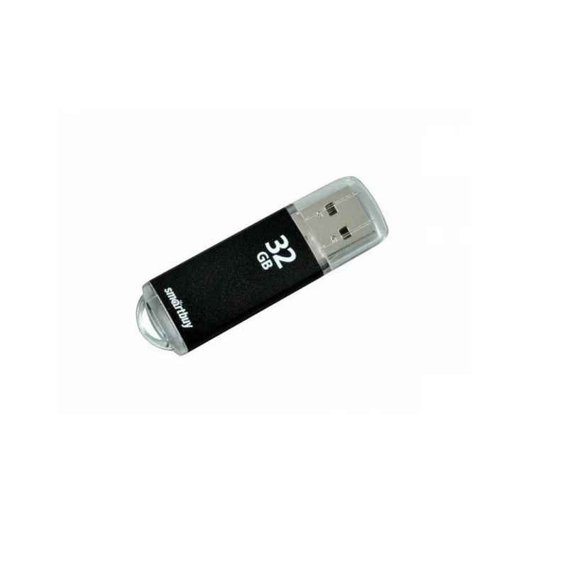 Память USB2.0 FlashDrive 32GB Smartbuy V-Cut, черный