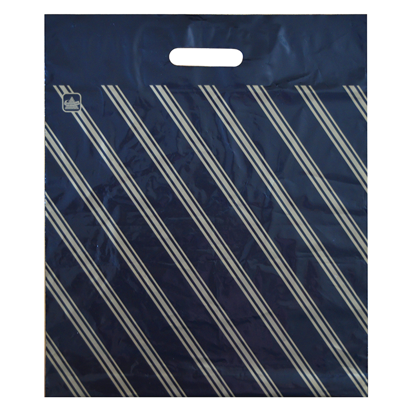 Пакеты с вырубной ручкой ПВД, 40х47см, 55мкм (1шт.)/50