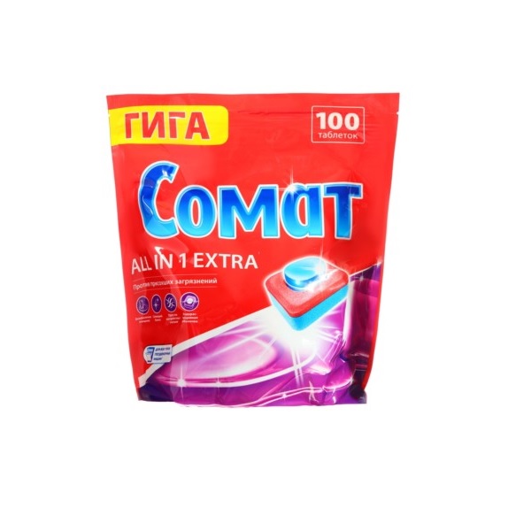 /М Для посудом. машин таблетки SOMAT (100шт.)