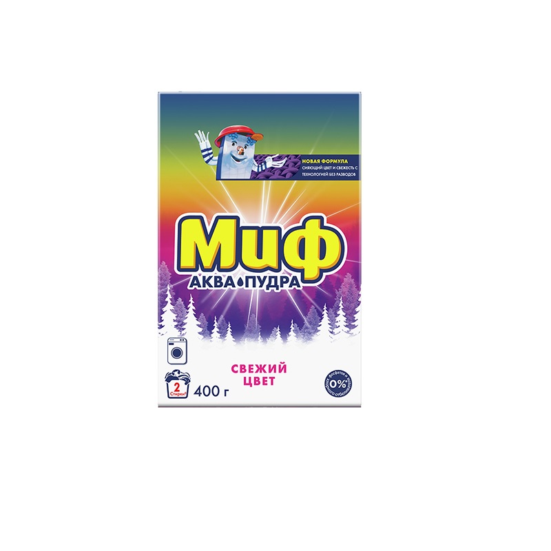 Порошок стиральный 400 гр. "Миф - автомат"/11