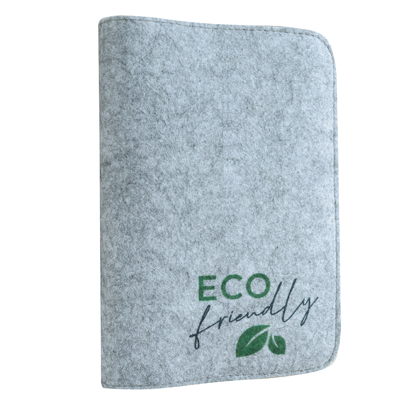 Обложка регулируемая 43х23см ECO Friendly, фетр светло-серый