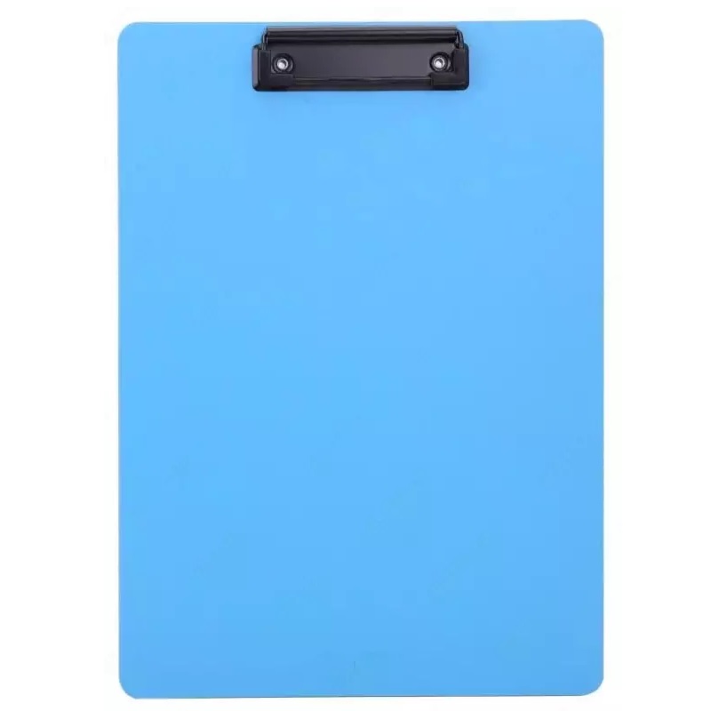 Планшет А4 Deli, пластик, голубой