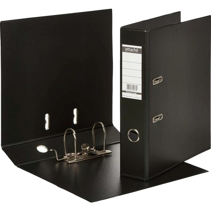 Регистратор 70 мм. Strong Line (тип Bantex) черный/20