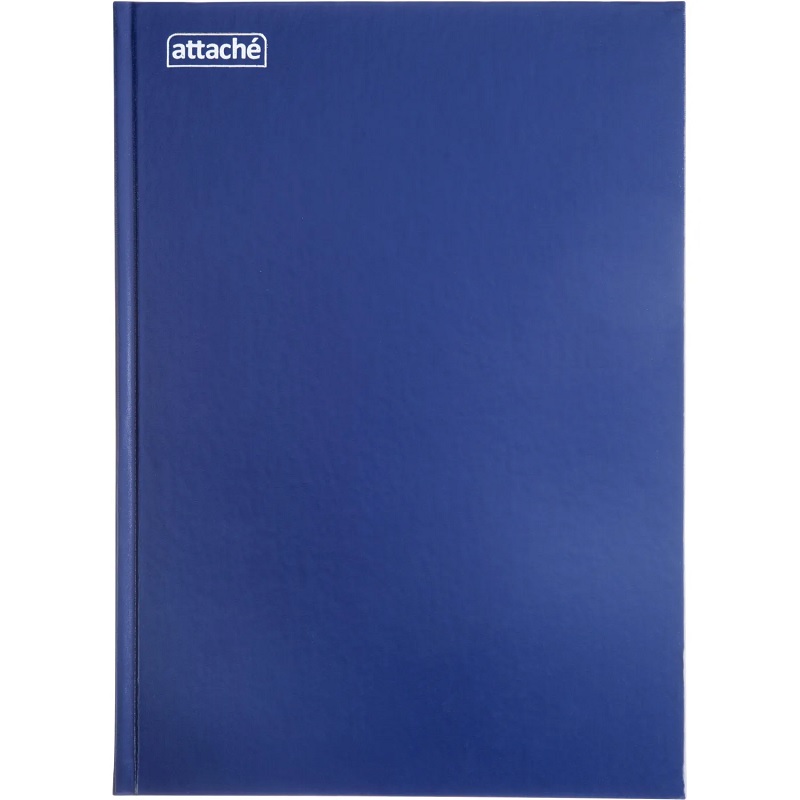 Книга учета 144л. клет., книжн., тверд. обл., Attache А4, 208*288, син./10