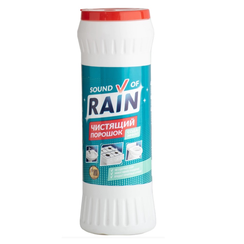Порошок чистящий RAIN Сода-эффект 475г/15