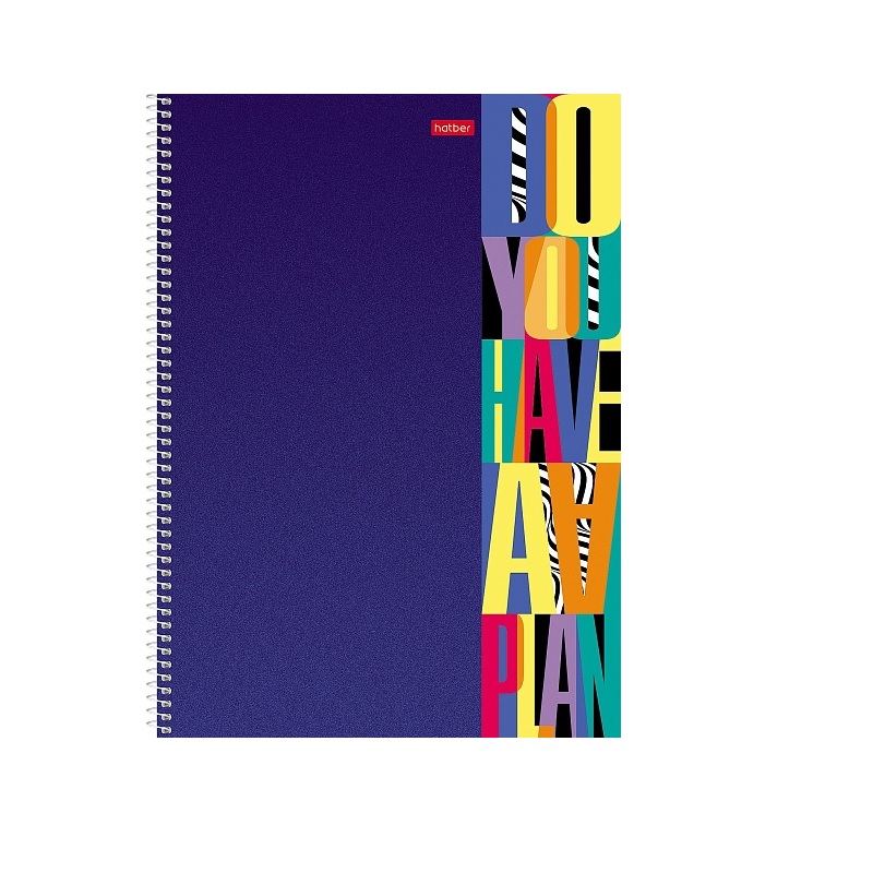 Тетрадь  А4 160л. кл. спир.тверд.обл."Хатбер"Планируй свой успех, перф,4 цв. разделителя