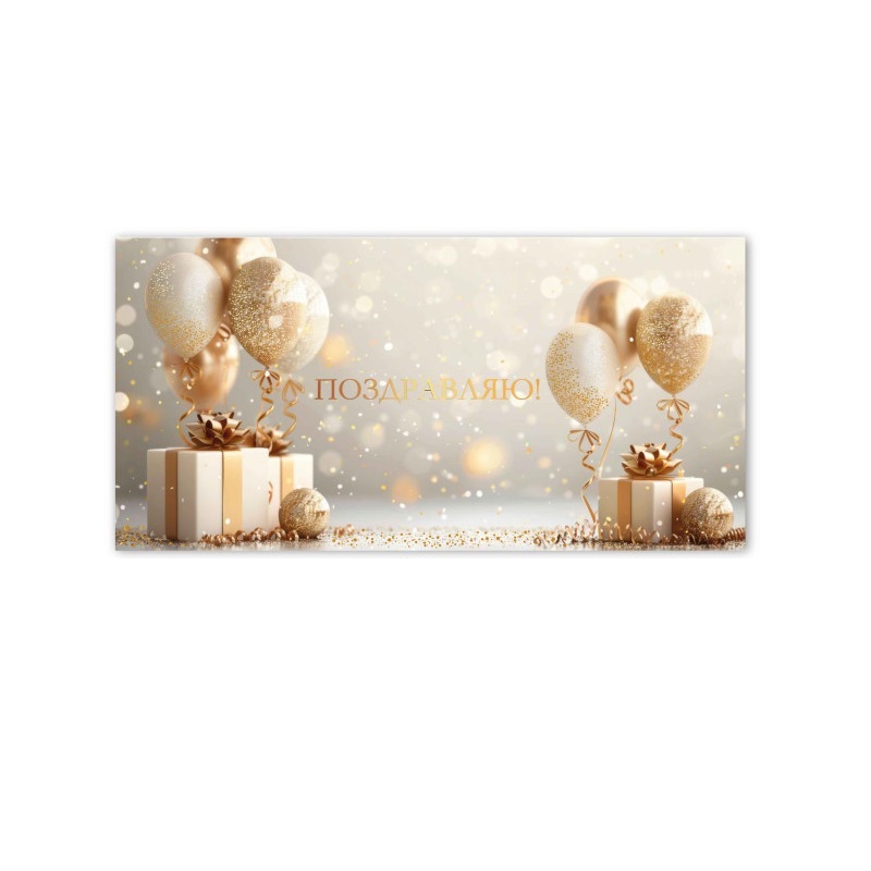 Конверт для денег С днем рождения!