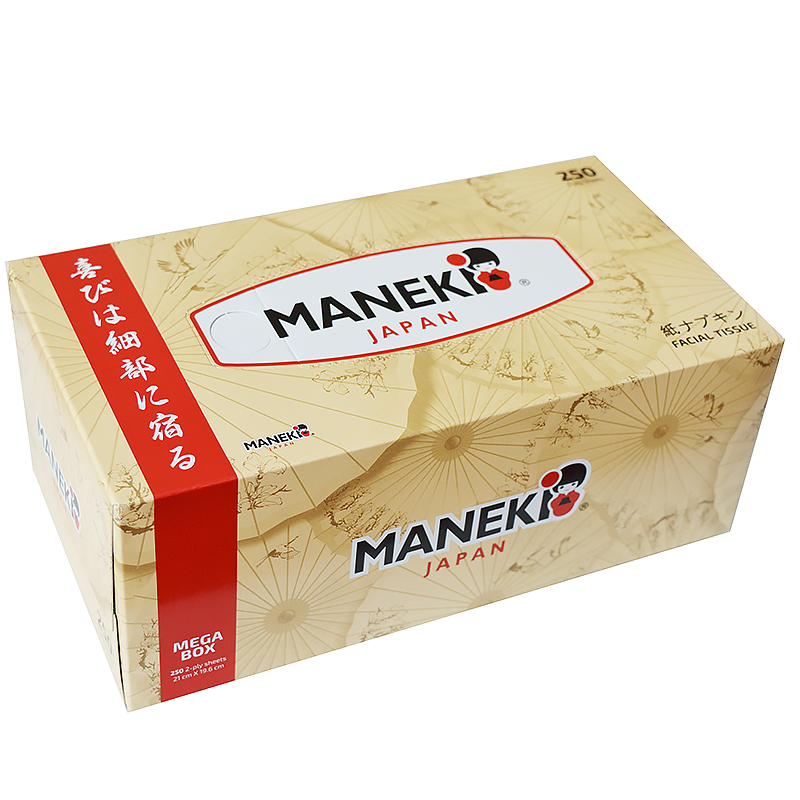 Салфетки для офиса Maneki Dream 2сл. серия Kabi (250шт)/3/54