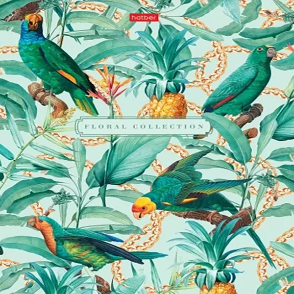 Тетрадь А5 на кольцах 120л. Хатбер" Floral collection"