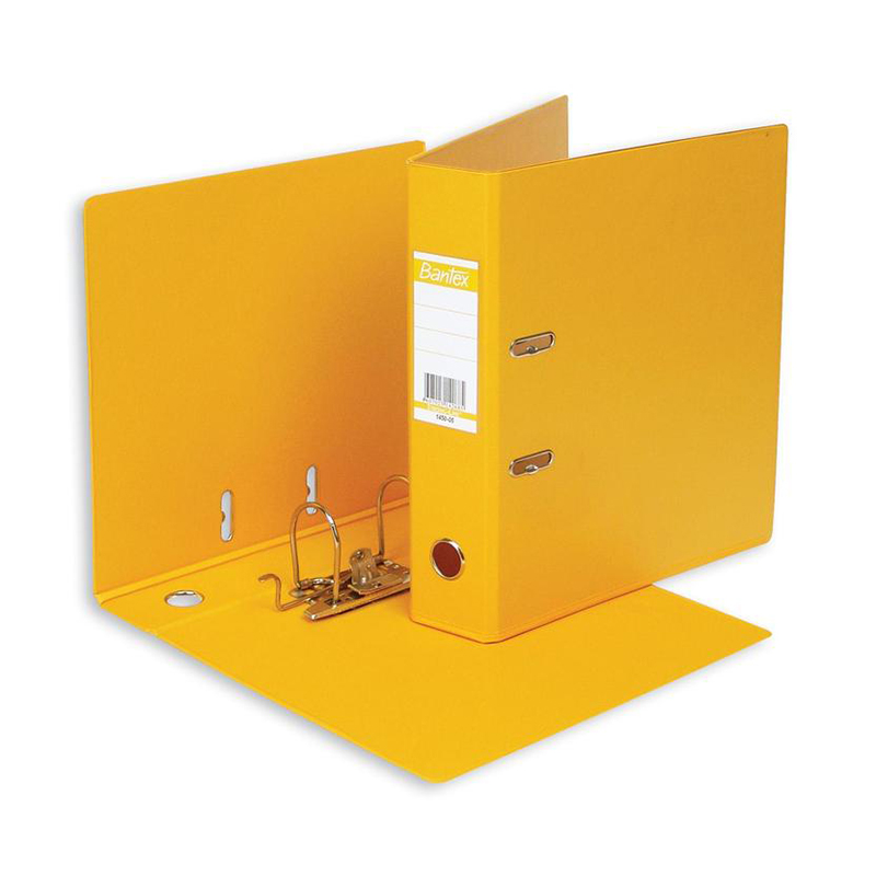 Регистратор 70 мм. Strong Line (тип Bantex) желтый/20