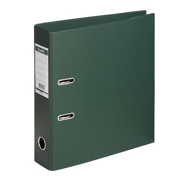 Регистратор 70 мм. Strong Line (тип Bantex) тем.зеленый/20