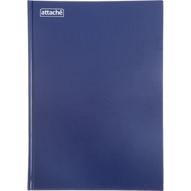 Книга учета  96л. лин., книжн., тверд., обл., офсет, ATTACHE А4, син.