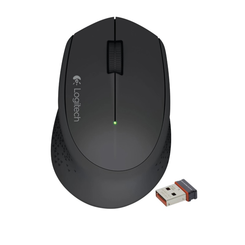 Мышь Logitech М-280 черная, оптическая беспровод. USB