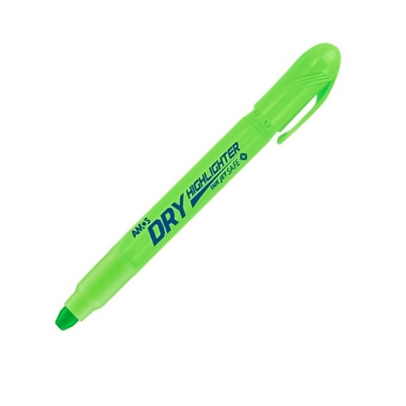 Текст.-маркер Amos сухой, зеленый/12/96