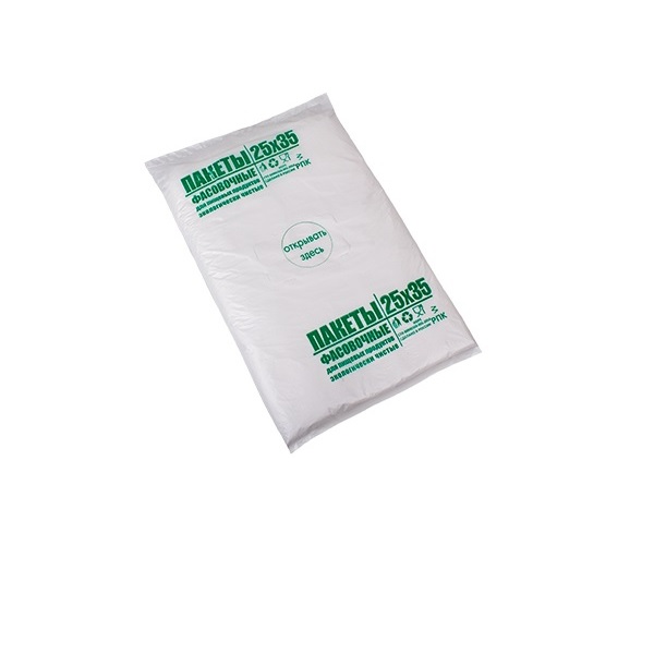 Пакеты фасовочные 25х35/7мк. ПНД (800шт.)/25